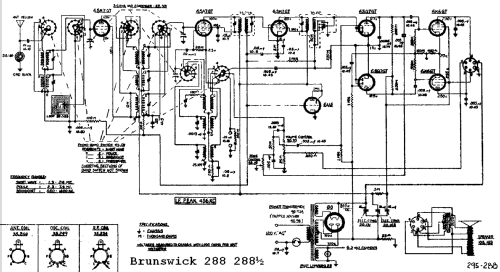 288½ ; Brunswick Radio& (ID = 651944) Radio