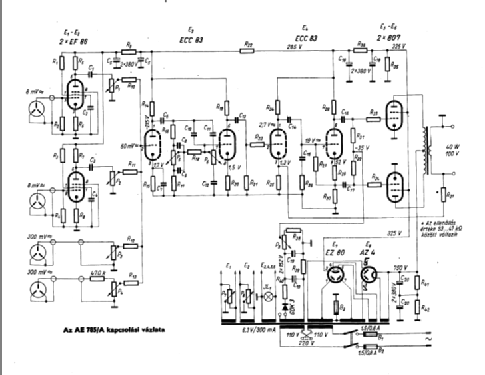 AE 785/A; BEAG - Budapesti (ID = 1474072) Ampl/Mixer