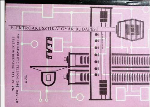 Aktiv Box HEC-11; BEAG - Budapesti (ID = 2607935) Speaker-P