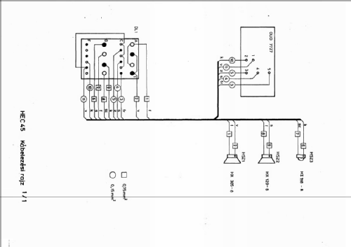 Aktiv Box HEC-45; BEAG - Budapesti (ID = 2607699) Parleur