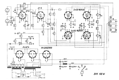 Power Amplifier Rafilm 100 RB6033; Budapesti (ID = 2627967) Ampl/Mixer
