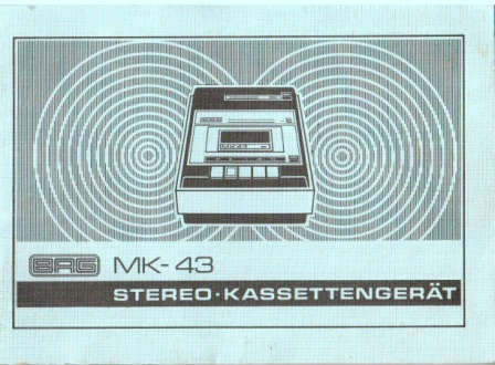 Stereo Automat MK43; Budapesti (ID = 2287898) Enrég.-R