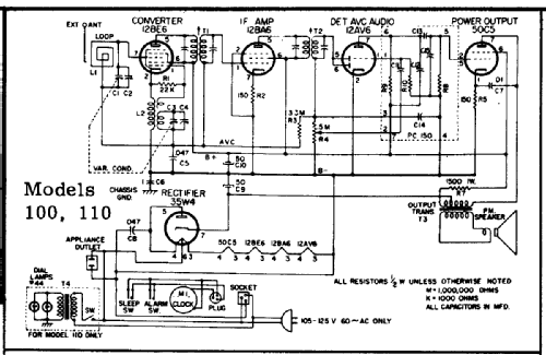 110 ; Bulova Watch Corp.; (ID = 137115) Radio