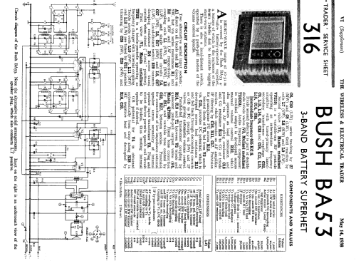 BA53; Bush Radio; London (ID = 1042907) Radio