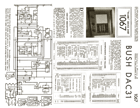 DAC31; Bush Radio; London (ID = 1018597) Radio