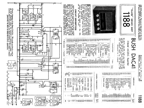 DAC41; Bush Radio; London (ID = 1027036) Radio