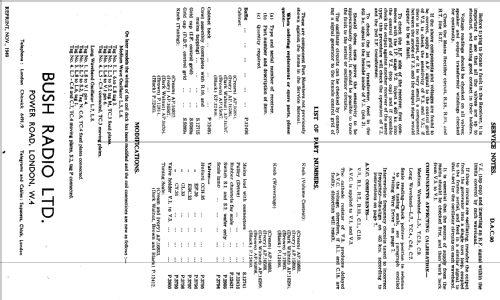 DAC90; Bush Radio; London (ID = 114424) Radio