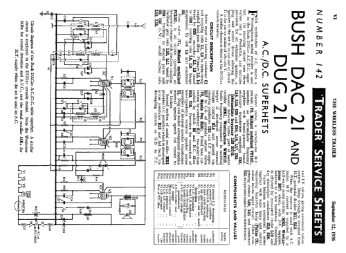 DUG21; Bush Radio; London (ID = 1030991) Radio