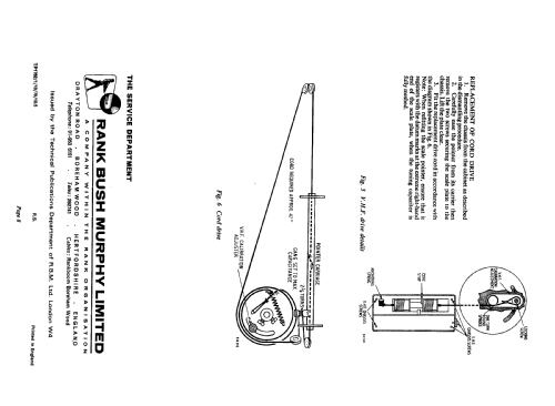 Merlin VTR172; Bush Radio; London (ID = 2308023) Radio