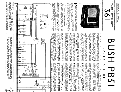 PB51; Bush Radio; London (ID = 1248540) Radio