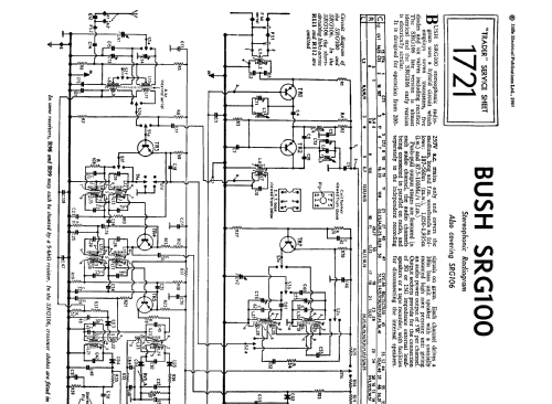SRG100; Bush Radio Ltd.; (ID = 2317246) Radio