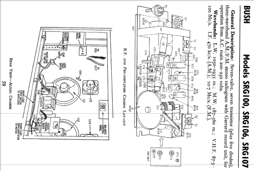 SRG100; Bush Radio Ltd.; (ID = 779360) Radio