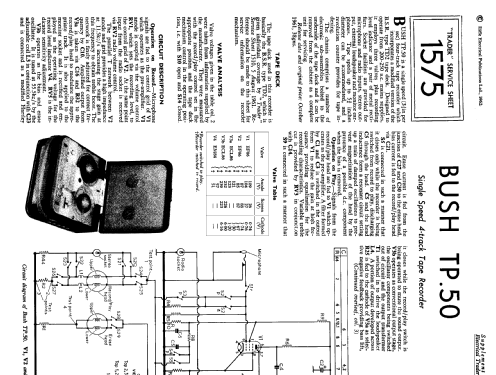 TP50; Bush Radio Ltd.; (ID = 1329073) R-Player