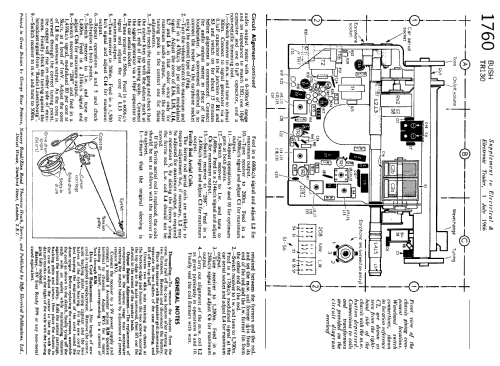 TR130; Bush Radio; London (ID = 1323269) Radio