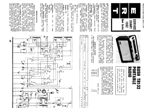 TR132; Bush Radio; London (ID = 2306184) Radio