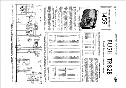 TR82B; Bush Radio; London (ID = 159550) Radio