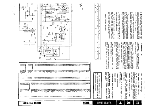 Sealed Sound System VHF102; Bush Radio Ltd.; (ID = 1333737) Radio