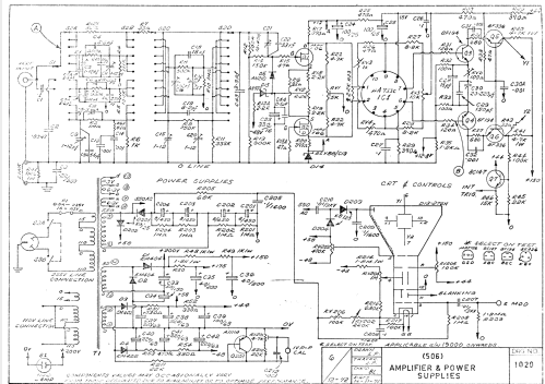 5' Single Beam Oscilloscope 506; BWD Electronics Pty (ID = 2443798) Equipment