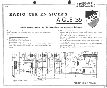 L'Aigle 35A; C.E.R. Radio-CER; (ID = 1678049) Radio