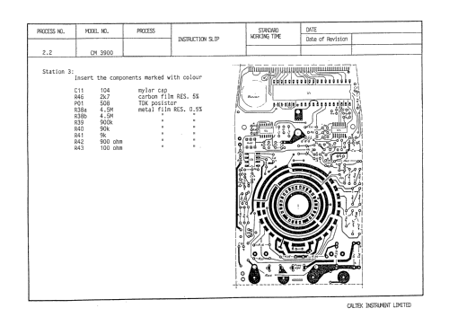 Digital Multimeter CM-3900; Caltek Instrument (ID = 2395509) Equipment