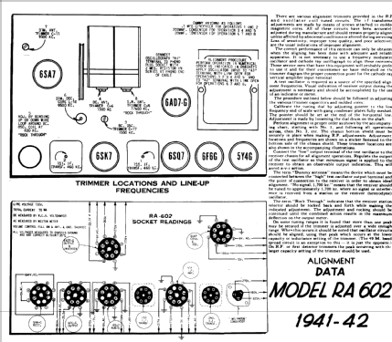 RA-602 ; Canadian (ID = 605449) Radio