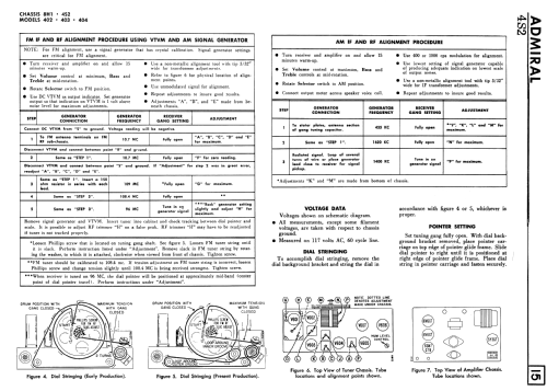 402 Ch= 8H1, 4S2; Canadian Admiral Co. (ID = 2343847) Radio