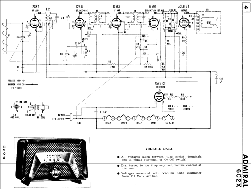 6C2X ; Canadian Admiral Co. (ID = 810526) Radio