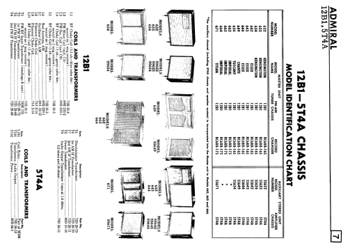 SS644 Ch= 5T4A; Canadian Admiral Co. (ID = 2272197) Speaker-P