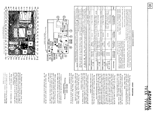 Y2011X Super 7 Ch= 7V1AX; Canadian Admiral Co. (ID = 2277554) Radio