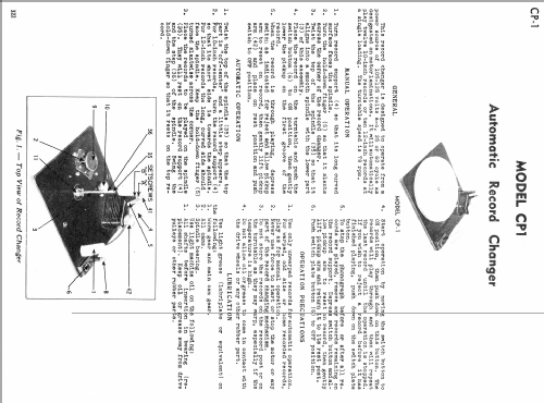 Automatic Record Changer CP1; Canadian General (ID = 2182200) Enrég.-R