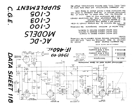 C-103 ; Canadian General (ID = 199515) Radio