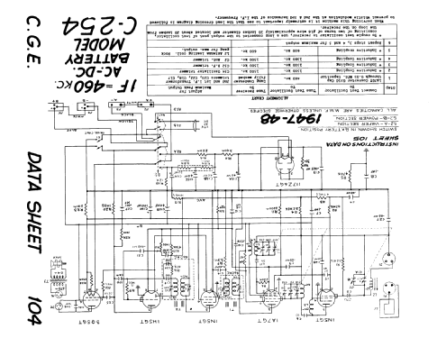 C-254 ; Canadian General (ID = 199221) Radio