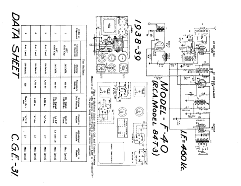 F-40 ; Canadian General (ID = 196763) Radio