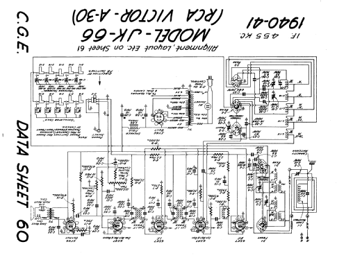 JK-66 Beam-A-Scope ; Canadian General (ID = 198041) Radio