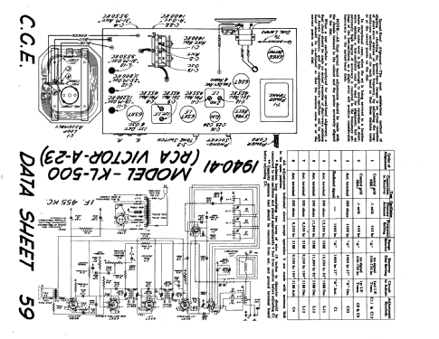 KL-500 ; Canadian General (ID = 198014) Radio