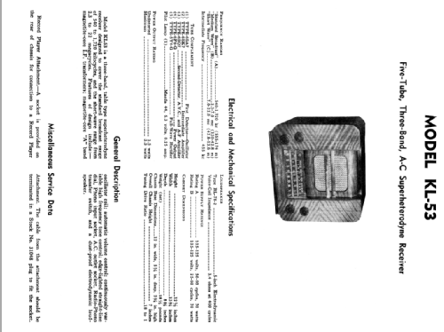 KL-53 ; Canadian General (ID = 1133743) Radio