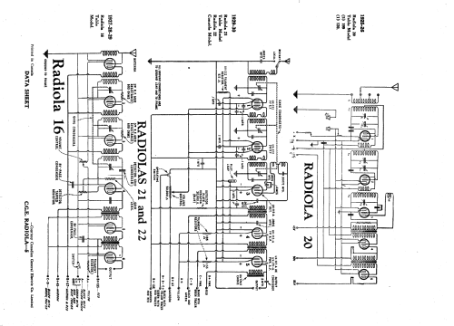 Radiola 16 ; Canadian General (ID = 194201) Radio