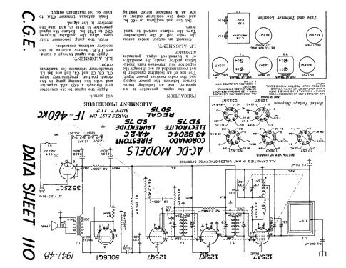 Regal SD75; Canadian General (ID = 199210) Radio