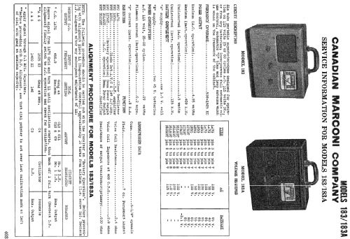 183 ; Canadian Marconi Co. (ID = 2229660) Radio