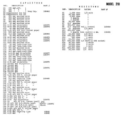 210 ; Canadian Marconi Co. (ID = 354948) Radio