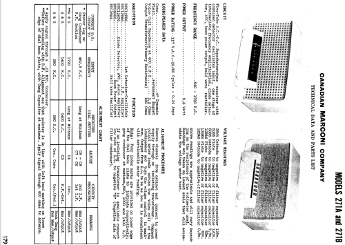 261 ; Canadian Marconi Co. (ID = 1190359) Radio