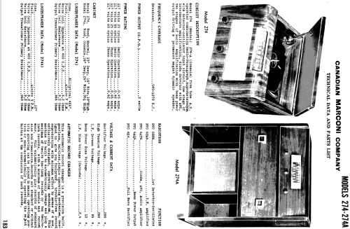 274A ; Canadian Marconi Co. (ID = 1190427) Radio