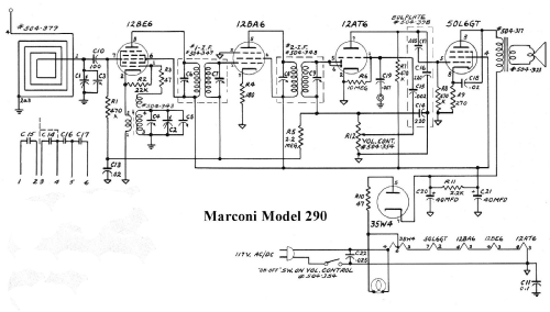 290 ; Canadian Marconi Co. (ID = 1663088) Radio