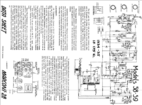 58 ; Canadian Marconi Co. (ID = 1600807) Radio