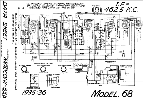 67-AC ; Canadian Marconi Co. (ID = 1602281) Radio