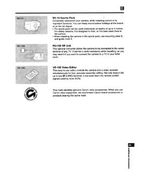 Camcorder UC5500; Canon Inc.; Tokyo (ID = 2957475) Enrég.-R