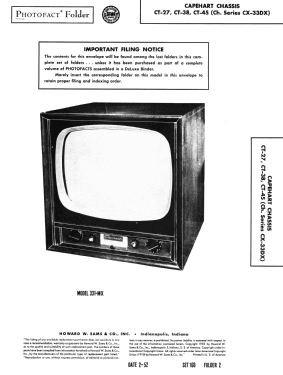 1T17MX Ch= CT-27; Capehart Corp.; Fort (ID = 3022738) Televisore