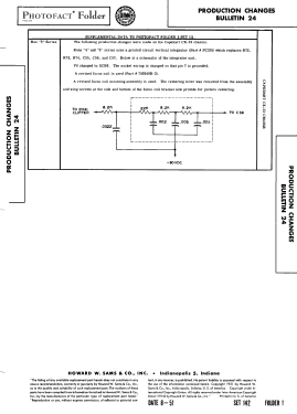 3012M Ch= CX-33; Capehart Corp.; Fort (ID = 2947415) Television