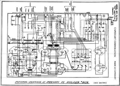 401 Chinese Chippendale 8076 tuner, 8078 PSU; Capehart Corp.; Fort (ID = 465032) Radio