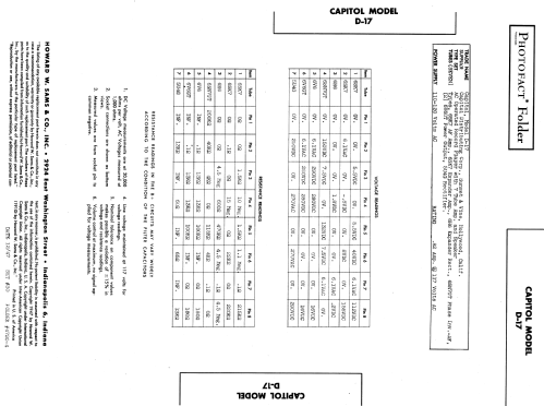 D-17 ; Capitol Records (ID = 915887) R-Player